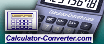 Calculator-converter contact form